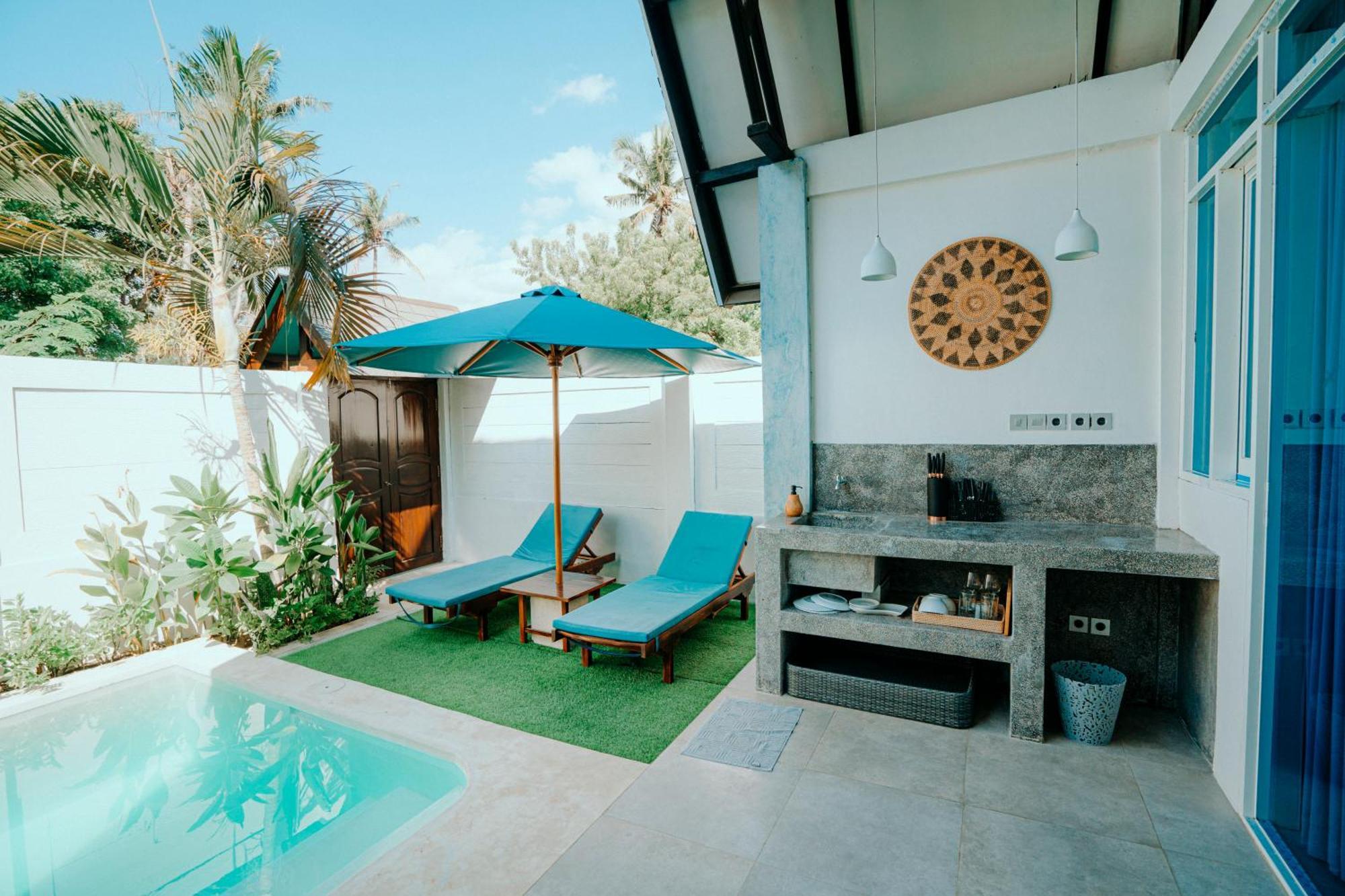 Atties Villa Gili Air Exterior photo